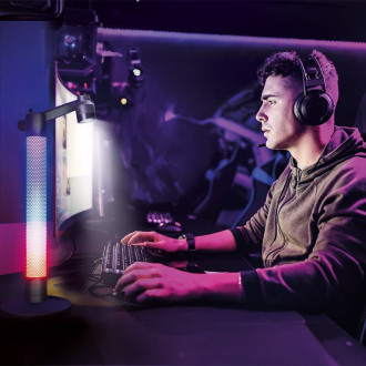 LED stolní lampa Solight černá WO67