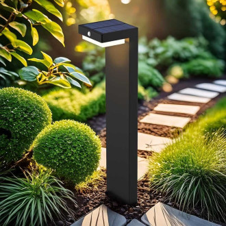 LED sloupek Solight hnědá WO7202