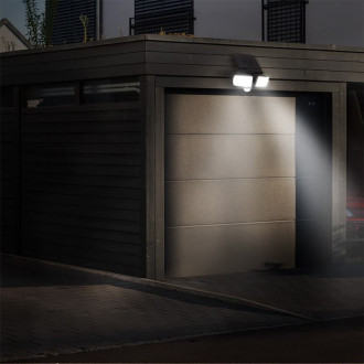 LED světlo Solight černá WO772