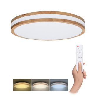 LED světlo Solight dřevo WO8007