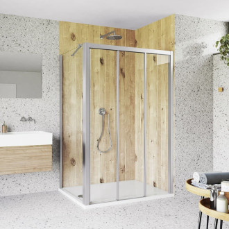 Sprchové dveře 90 cm Roth Cariba Line CI D3R 090200 VPE