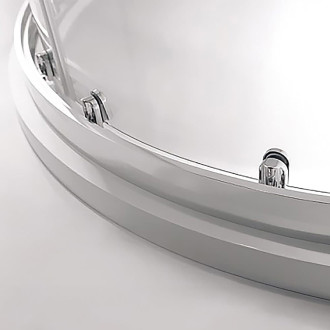 Sprchový kout čtvrtkruh 90x90 cm Roth Project N0793