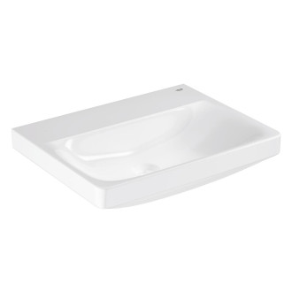 Umyvadlo Grohe Euro Ceramic 60x47 cm alpská bílá bez otvoru pro baterii, bez přepadu 102416SH00