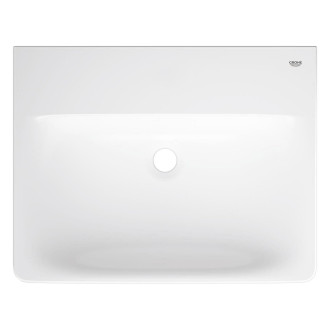 Umyvadlo Grohe Euro Ceramic 60x47 cm alpská bílá bez otvoru pro baterii, bez přepadu 102416SH00