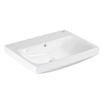 Umyvadlo Grohe Euro Ceramic 60x47 cm alpská bílá bez otvoru pro baterii, s přepadem 102417SH00