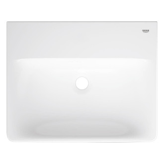 Umyvadlo Grohe Euro Ceramic 55x44,1 cm alpská bílá bez otvoru pro baterii, bez přepadu 102431SH00