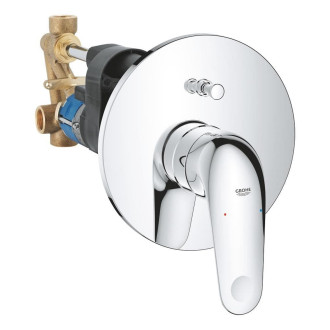 Vanová baterie Grohe Swift včetně podomítkového tělesa chrom 24336001