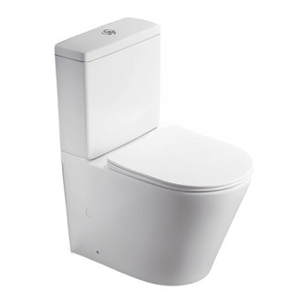 WC kombi komplet kombinovaný SAT Infinitio bílá matná mat vario odpad SATINF031VPSNWM