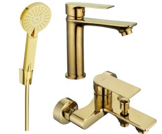 Vanová souprava Mexen Royo R40, zlatá - 72203R40-50