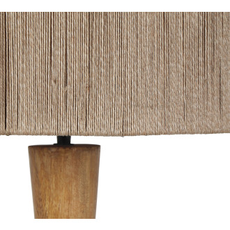 Stojací lampa Trio Toba hnědá 467200130