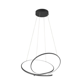 Závěsné světlo Trio Darvin černá 349119132