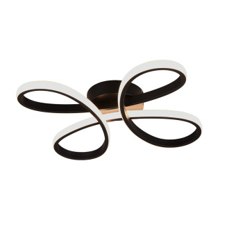 Stropní světlo Trio Fly černá 645610132