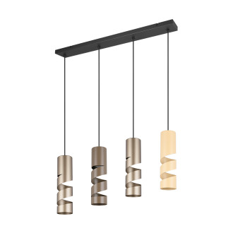 Závěsné světlo Trio Stream mix barev 364000417