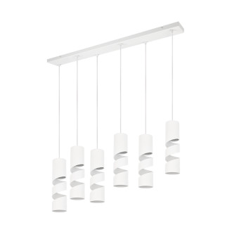 Závěsné světlo Trio Stream bílá 364000631