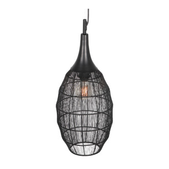 Závěsné světlo Trio Soraya černá 365420132