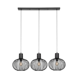 Závěsné světlo Trio Gila černá 365700332