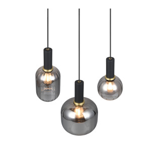 Závěsné světlo Trio Diva černá 319830332