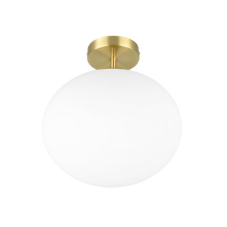 Stropní světlo Trio Fomento mosaz 663100108