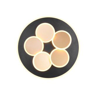 Stropní světlo Trio Mandala černá 653210680