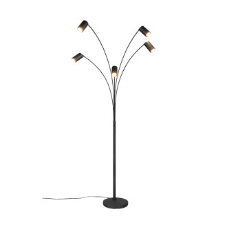 Stojací lampa Trio Marley černá 412400532