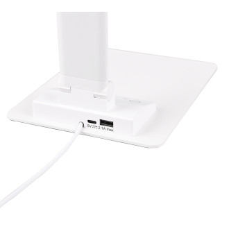 Stolní lampa Trio Travis bílá 545310131