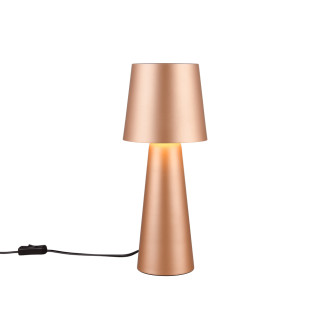 Stolní lampa Trio Nubian káva 562900165