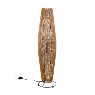 Stojací lampa Reality Miki hnědá R41102026