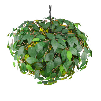 Závěsné světlo Reality Leavy černá R10464015