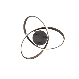 Stropní světlo Reality Meo černá R62101132