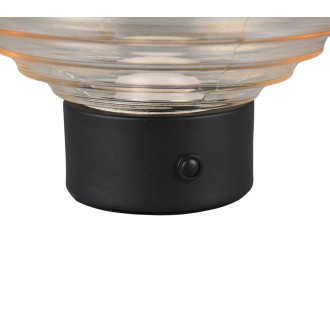 Stolní lampa Reality Earl černá R57771113