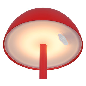 Stolní lampa Reality Ricardo červená R54106110