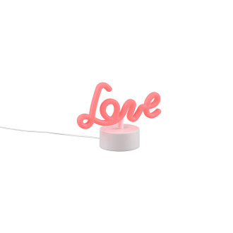 Stolní lampa Reality Amor bílá R55931101