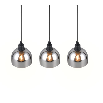 Závěsné světlo Reality Molly černá R31863032