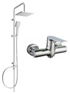 Mexen Tord Sprchový set se sprchovou baterií Pecos, chrom - 72740200-00