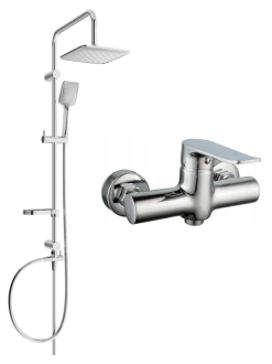 Mexen Sven Sprchový set se sprchovou baterií Pecos, chrom 72740262-00