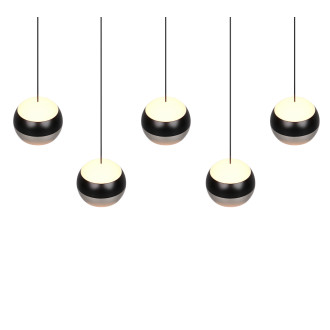 Závěsné světlo Trio Select Orbit nikl 344410507