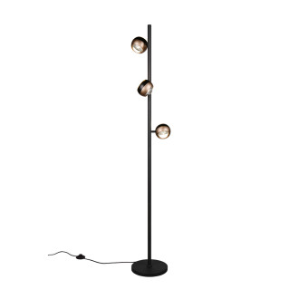 Stojací lampa Trio Select Orbit černá 444410332