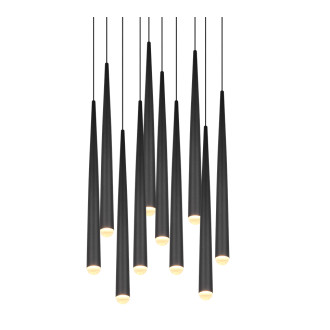 Závěsné světlo Trio Select Cala černá 354831032