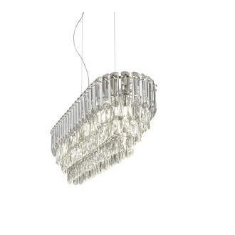 Závěsné světlo Trio Select Malizia chrom 367601006