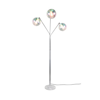 Stojací lampa Trio Paxton chrom 416900306