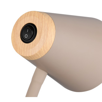 Stolní lampa Reality Pongo béžová R55831143