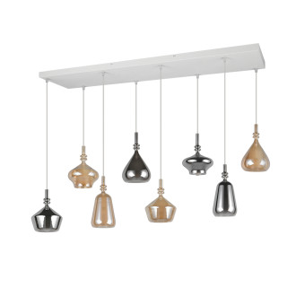 Závěsné světlo Trio Aldea bílá 349400817