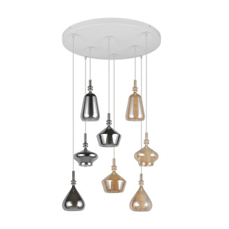 Závěsné světlo Trio Aldea bílá 349430817