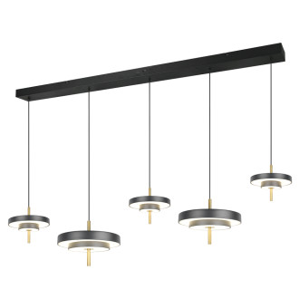 Závěsné světlo Trio Keaton černá 340210580