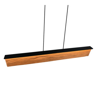 Závěsné světlo Trio Kalea dřevodekor 355510130