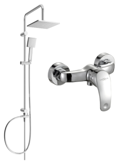 Mexen Tord Sprchový set se sprchovou baterií Fabia, chrom - 746540200-00