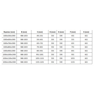 Sprchový kout Mexen Roma s výklopným mechanismem 100 x 80 cm, průhledný, černý + Plochá sprchová vanička, černá - 854-100-080-70-00-4070B
