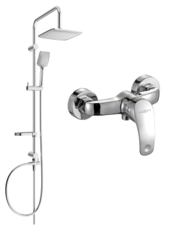 Mexen Sven Sprchový set se sprchovu baterií Fabia, chrom 746540262-00