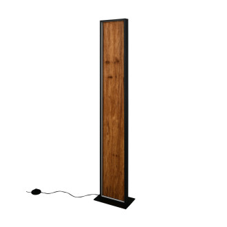 Stojací lampa Trio Kalea dřevodekor 455510130
