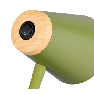 Stojací lampa Reality Pongo zelená R45831115